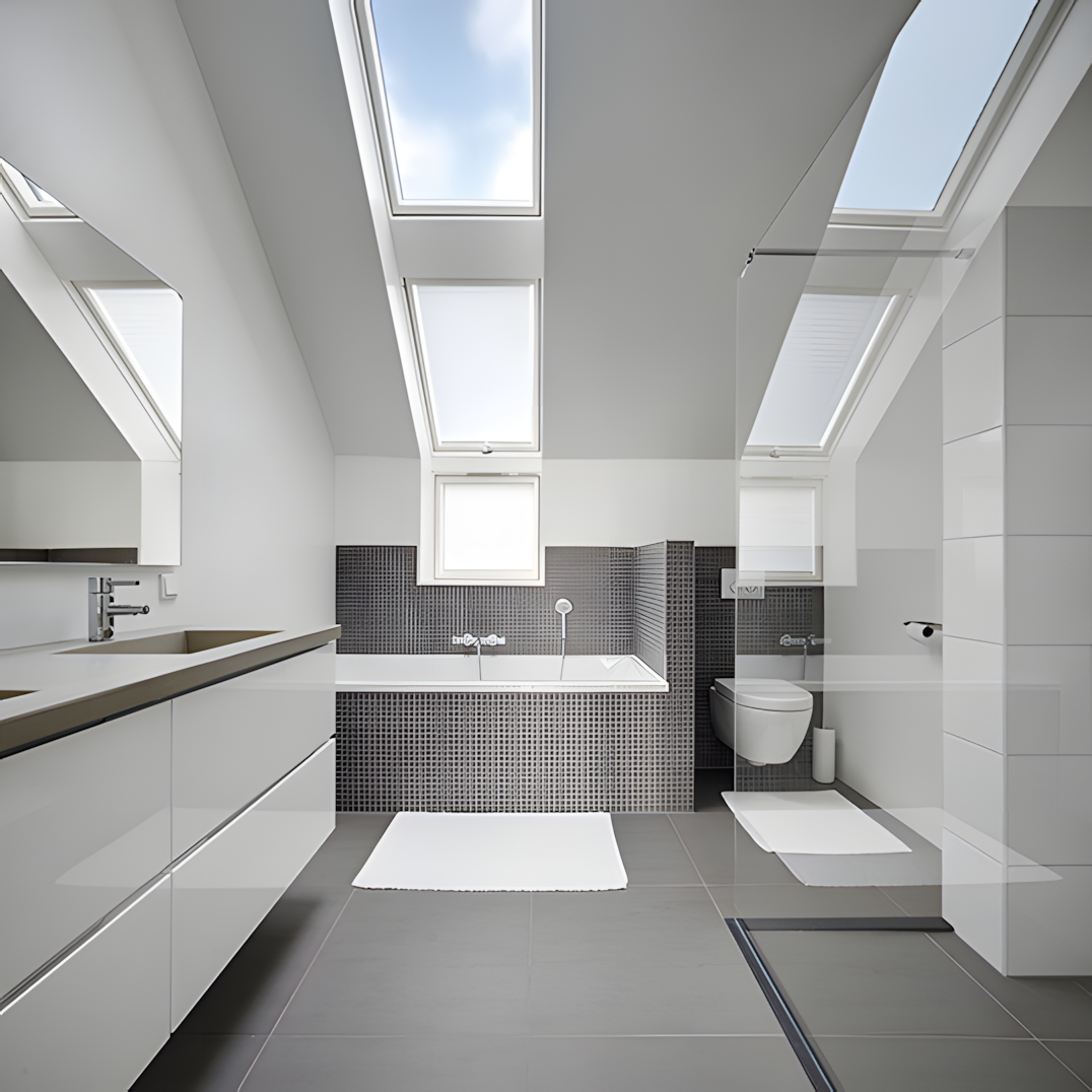 Katuseaken FAKRO FTU-V, VALGE