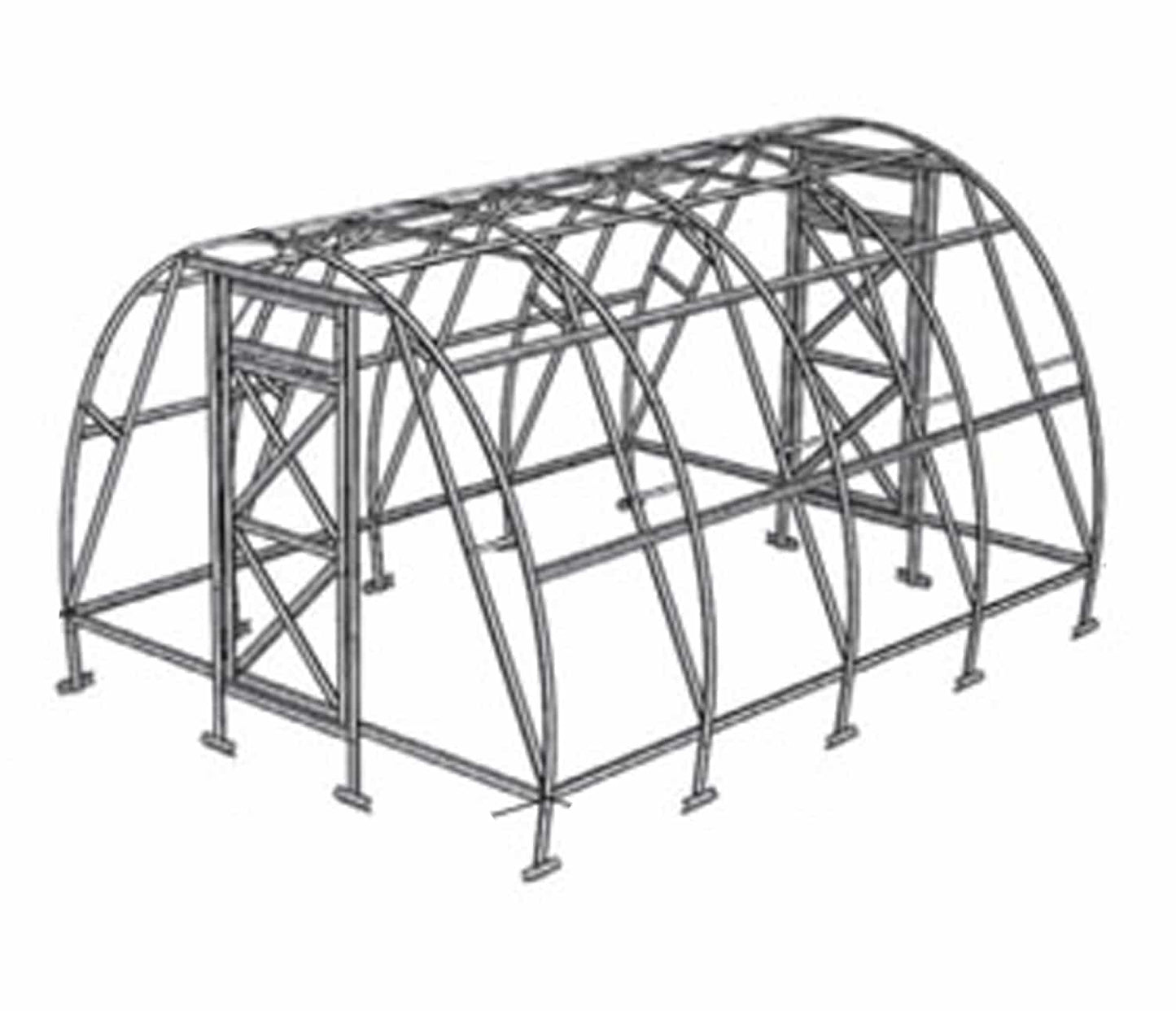 Kasvuhoone LUUNJA 3x10m / 30m²