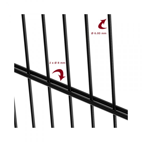 2D Keevispaneel 8/6/8 RAL7016 hall