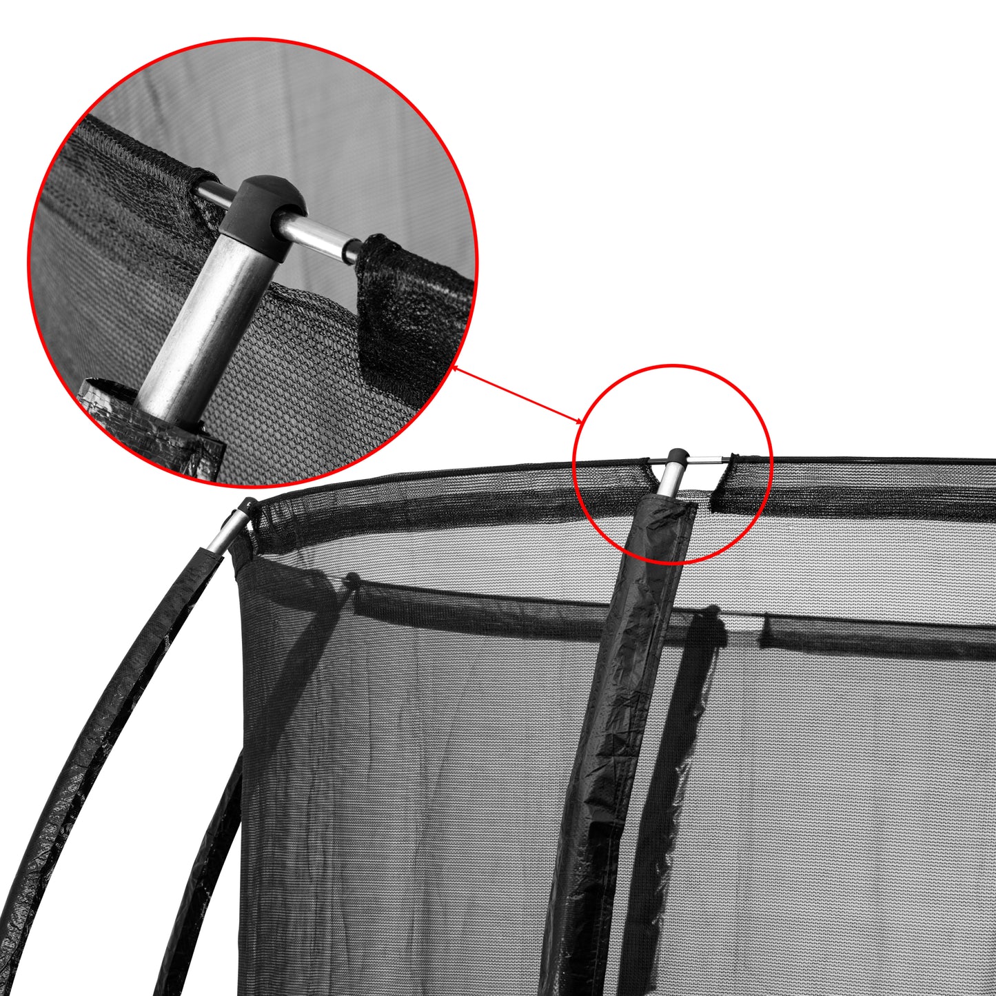 Batuut 305 cm turvavõrguga