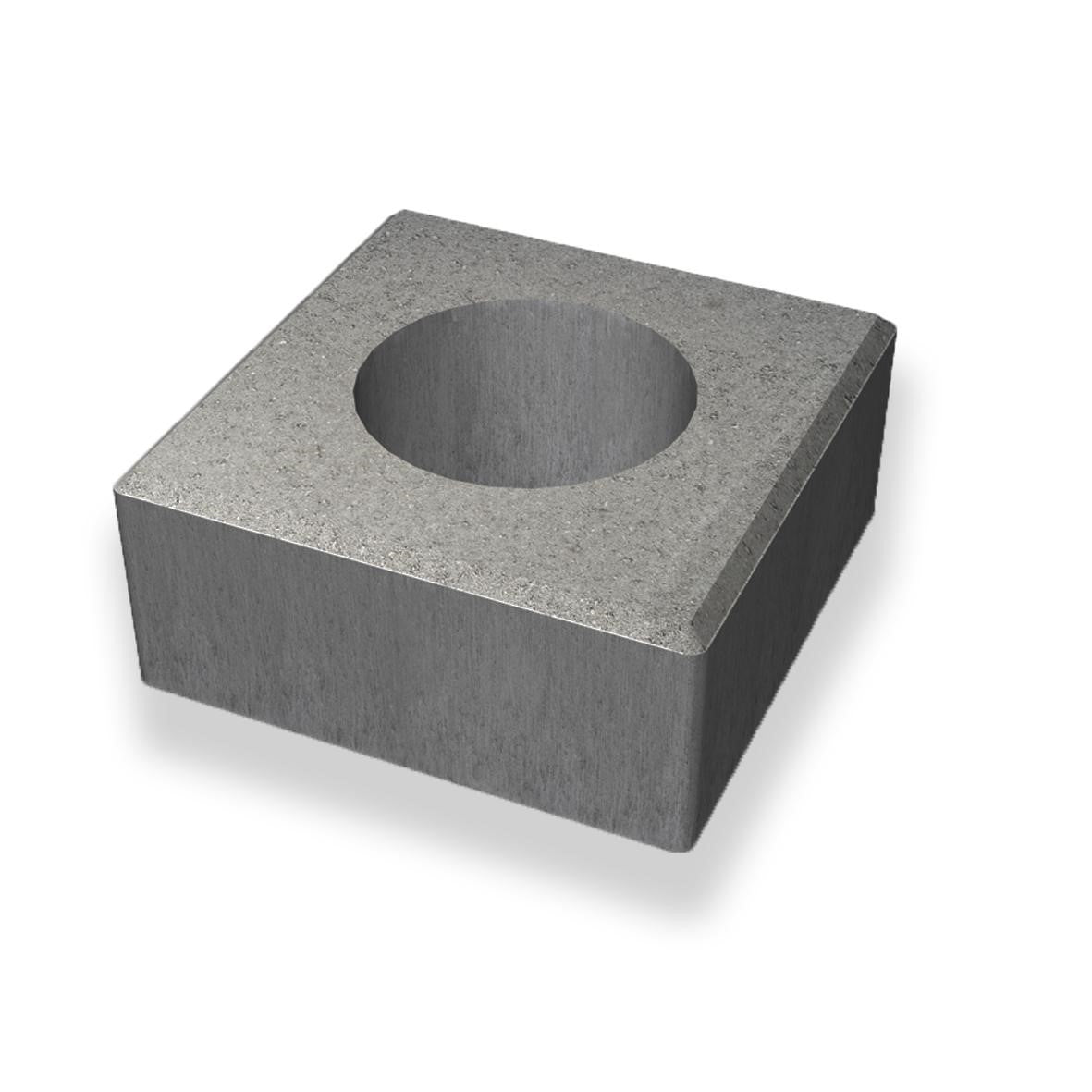 Aiapost kivipost Element 350x350mm Grafiit