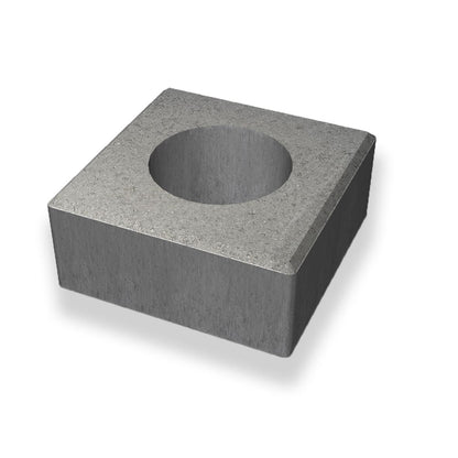 Aiapost kivipost Element 350x350mm Grafiit