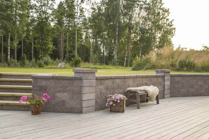 Aiapost kivipost Element 350x350mm Grafiit