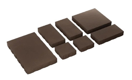 Tänavakivi Combo 60 pruun