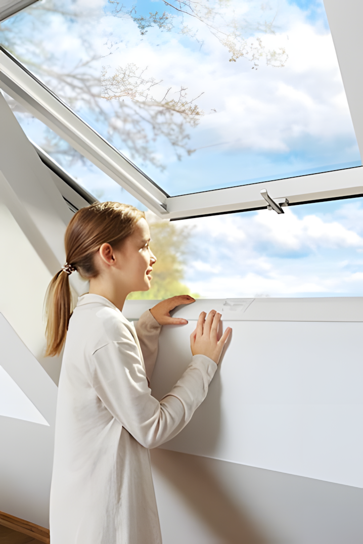 Katuseaken FAKRO FTU-V, VALGE