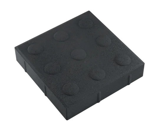 Teeplaat hoiatav must