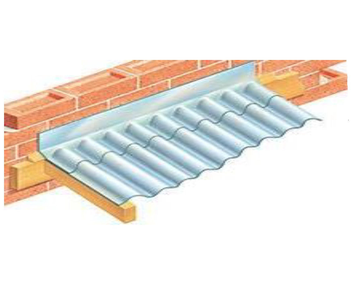 katuse seina üleminekuprofiil trapetsplaadile ja laineplaadile