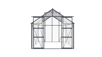 Klaaskasvuhoone 8,94m² Elegant Hall