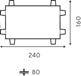 Tänavakivi MURUKIVI mõõdud