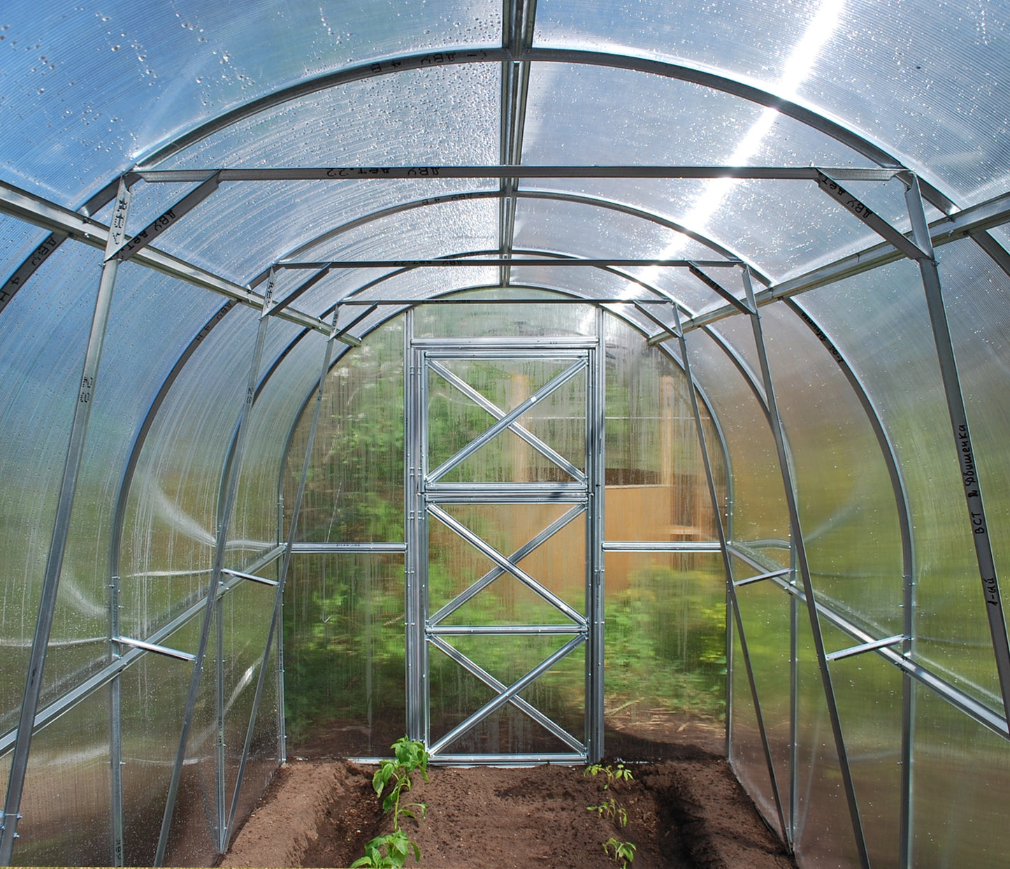 Kasvuhoone SAARE 2x8m / 16m²