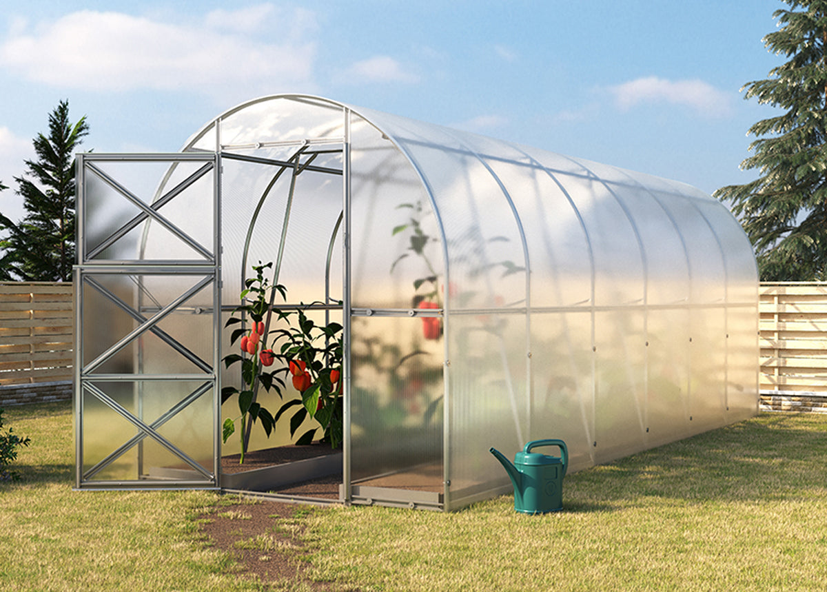 Kasvuhoone SAARE 2x8m / 16m²