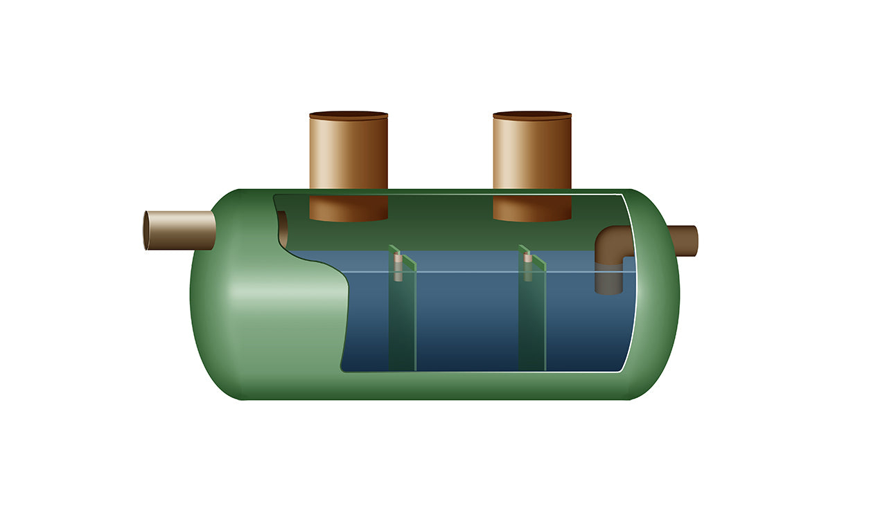 Septik 2m³ / 2-4 inimesele (∅1100, L2300mm)