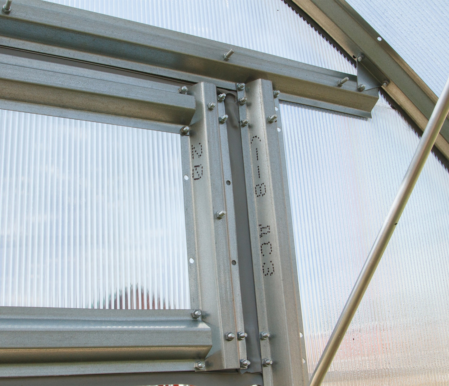 Kasvuhoone VALGA 2,6x4m / 10,4m²