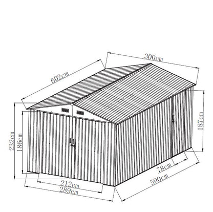 Aiakuur/garaaž 5900x2890mm (17m2) HALL