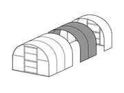 Pikendus kasvuhoonele KLASIKA EASY 3x2m / 6m²