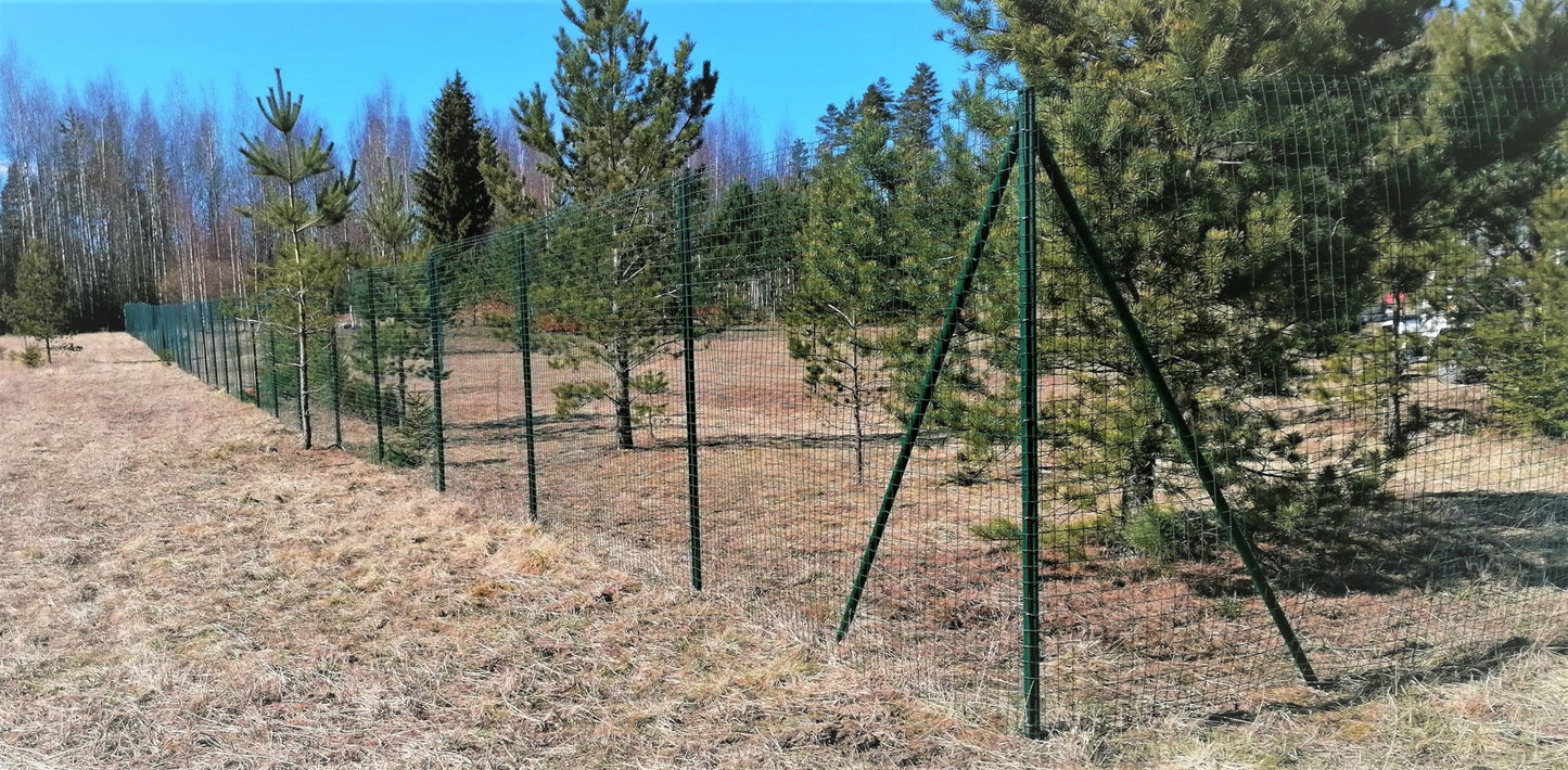 Keevisvõrk Extra Strong (Ø2,5mm) RAL6005 roheline 25m rullis