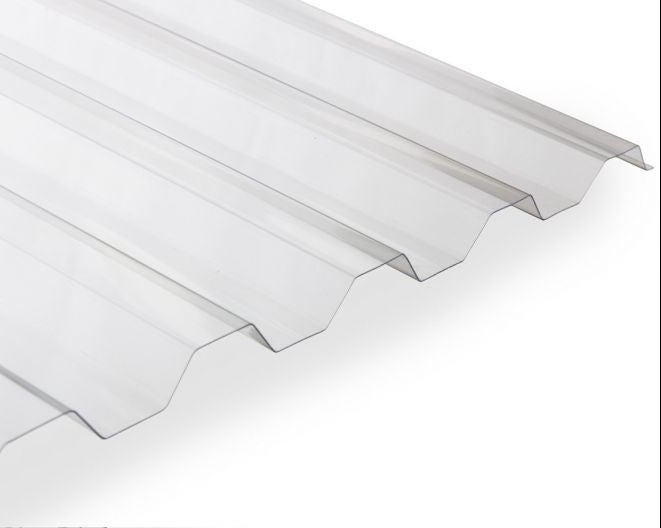 PVC trapetsplaat läbipaistev