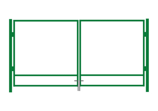 Autovärava raam roheline