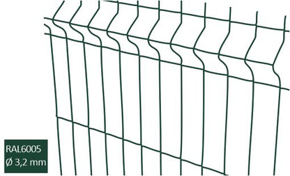 3D Keevispaneel 3mm RAL6005 roheline