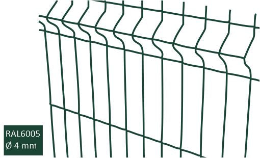 3D Keevispaneel 4mm RAL6005 roheline