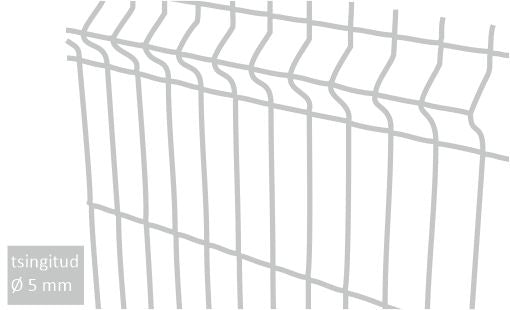 3D Keevispaneel 5mm kuumtsingitud